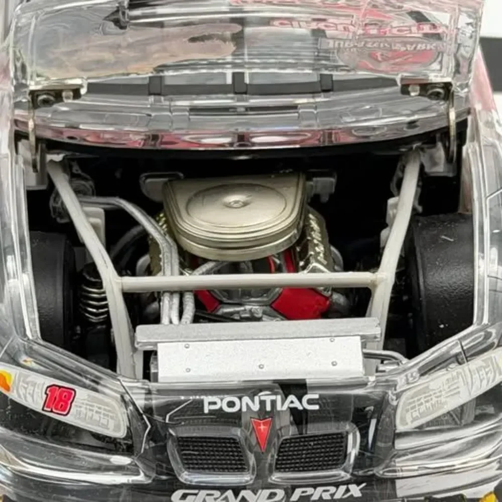 Pontiac NASCAR #18 Clear Body Diecast Car **Loose NO BOX**